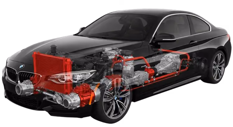 Zenfo Auto Services BMW AC & Cooling System service in Abu Dhabi